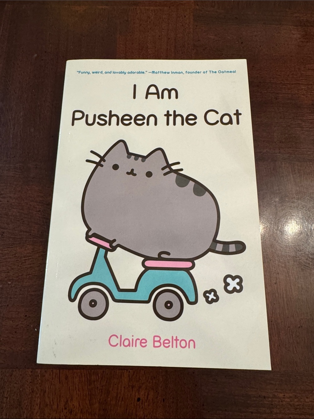 I am Pusheen the Cat Softcover Book Claire Belton